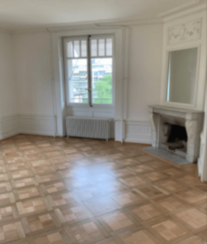 Superbe appartement 5,5 pièces avec balcon et cheminée Saint-Jean / Charmilles (1)