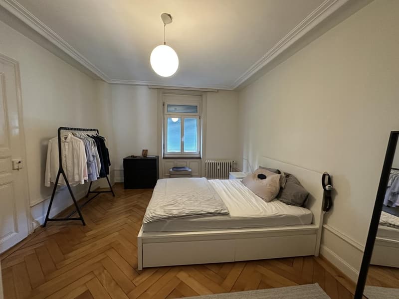 Grosses WG-Zimmer (25 m²+) in Altbauwohnung direkt beim Bahnhof St. Gallen (1)