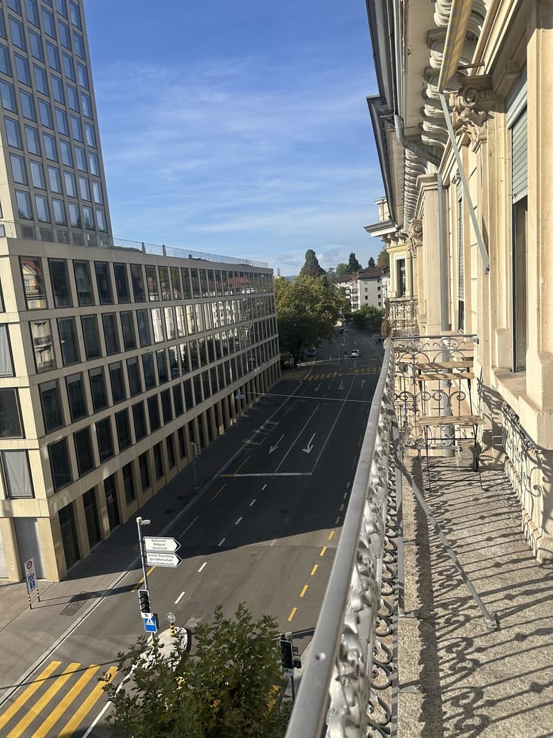 Grosses WG-Zimmer (25 m²+) in Altbauwohnung direkt beim Bahnhof St. Gallen (5)