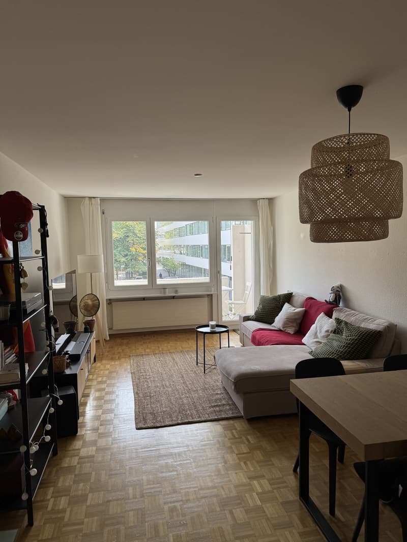 Fully furnished 2-room apartment to sublet for 1 year in Zürich Altstetten (1)