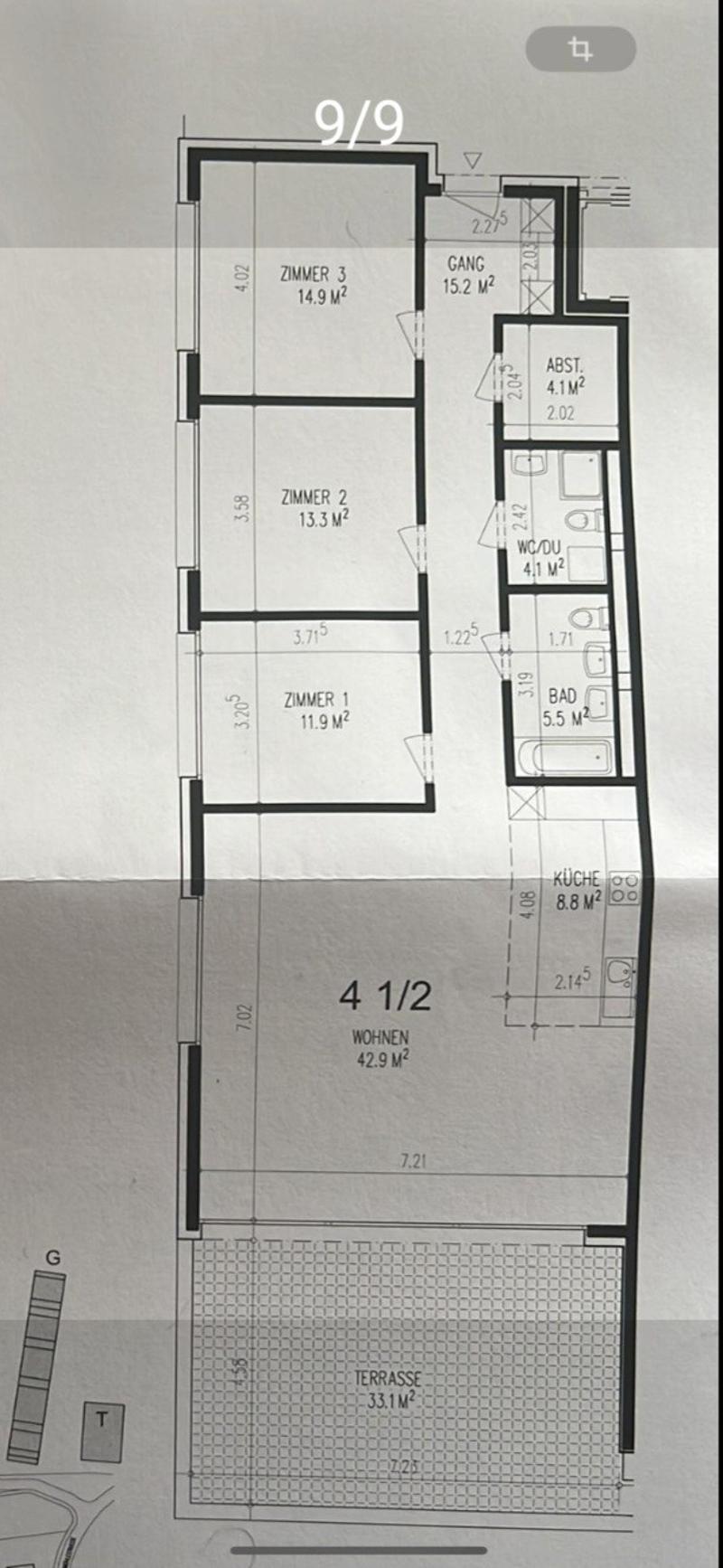 Traumhafte Terrassenwohnung: Helles WG-Zimmer inkl. AnkleidezimmerKatze (3)