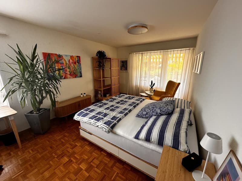 Möbliertes Zimmer in schöner 3½-Zimmer-Wohnung in Thalwil (1)