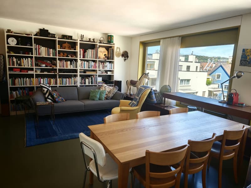 Schöne, sonnige, 3.5 Zi-Wohnung ab Jan für 9 Monate im Kreis 5, Zürich (1)