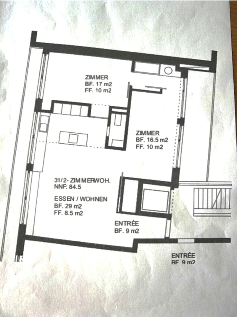 Schöne, sonnige, 3.5 Zi-Wohnung ab Jan für 9 Monate im Kreis 5, Zürich (10)