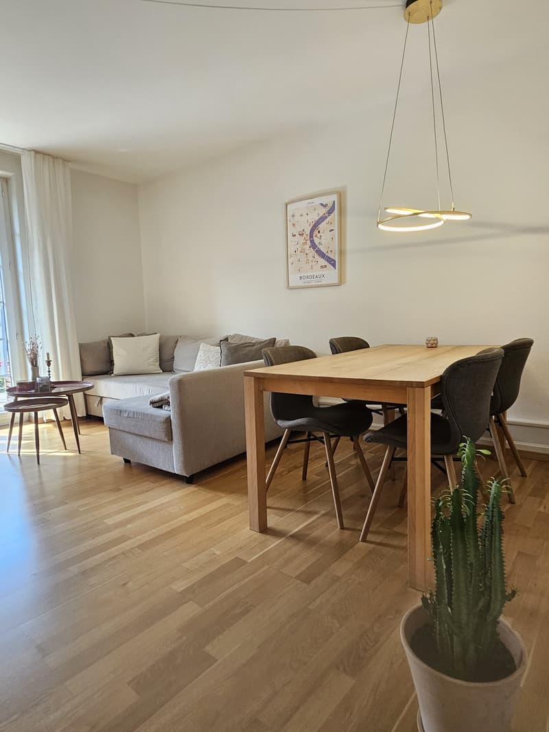 Charmante möblierte 2-Zimmer-Wohnung in Wiedikon zur Untermiete (1)
