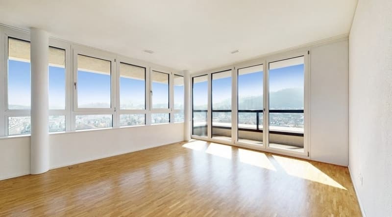 3.5-Zimmer Wohnung mit toller Aussicht, nähe Bahnhof (1)
