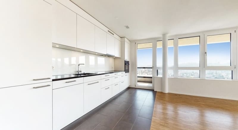 3.5-Zimmer Wohnung mit toller Aussicht, nähe Bahnhof (3)