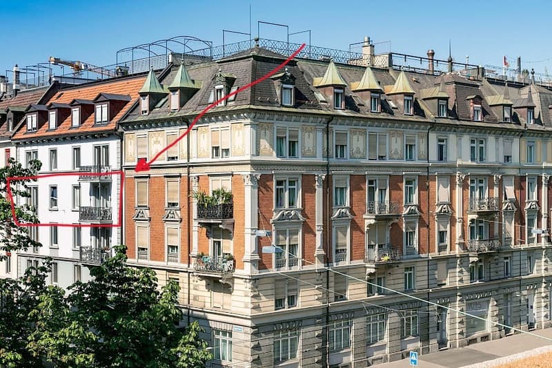 Befristete (Feb bis ende Mai 2027) möblierte 3-Zi-Whg im Kreis 4 incl. Reinigung und Nebenkosten (12)