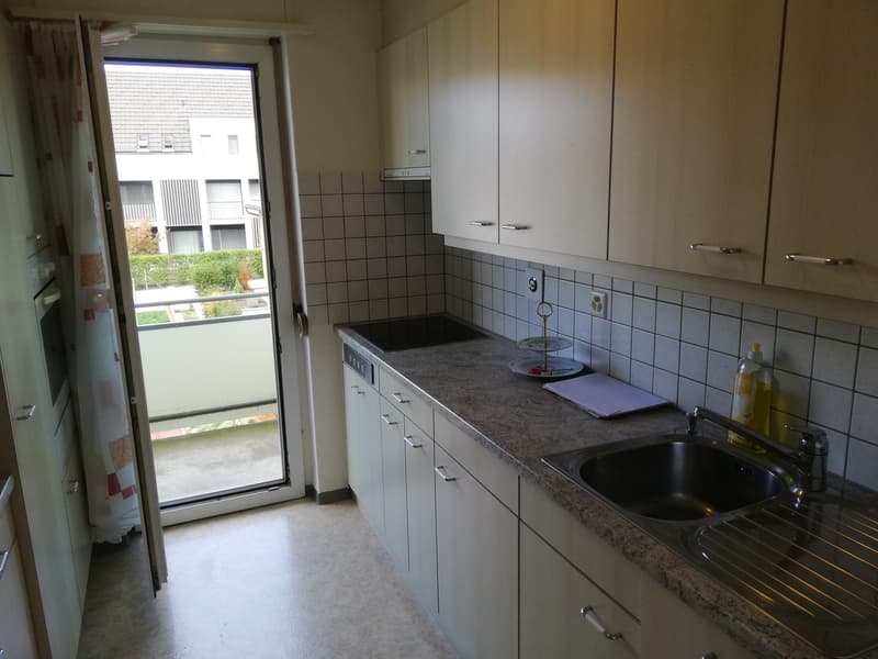 Grosse 3 Zimmer Wohnung mit 2 Balkonen und grossen Flur (6)