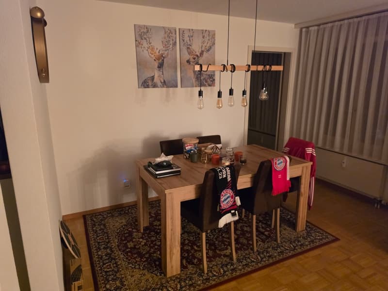Helle und gemütliche 3.5 Zimmer Wohnung mit Balkon und viel Stauraum (2)