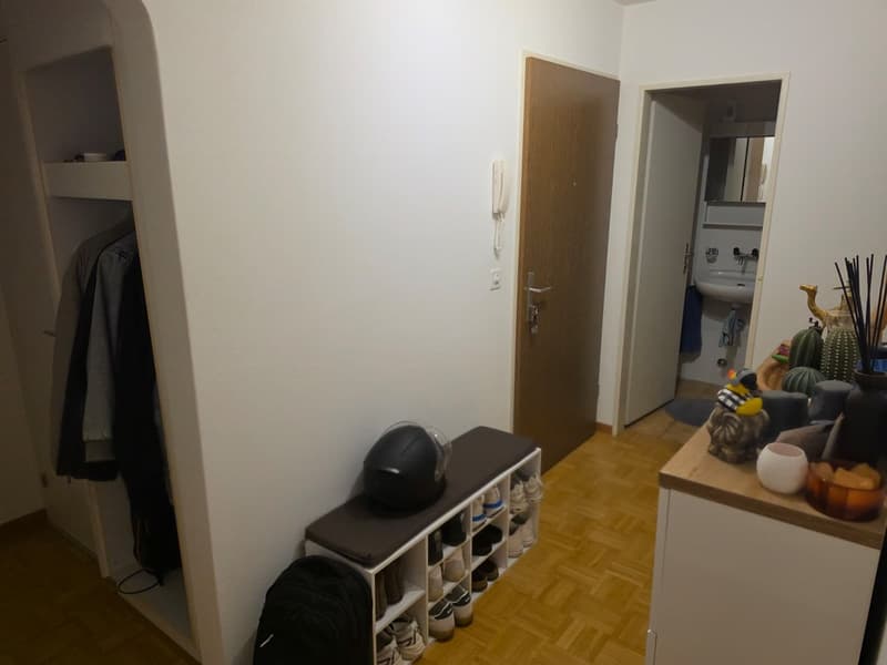 Helle und gemütliche 3.5 Zimmer Wohnung mit Balkon und viel Stauraum (3)