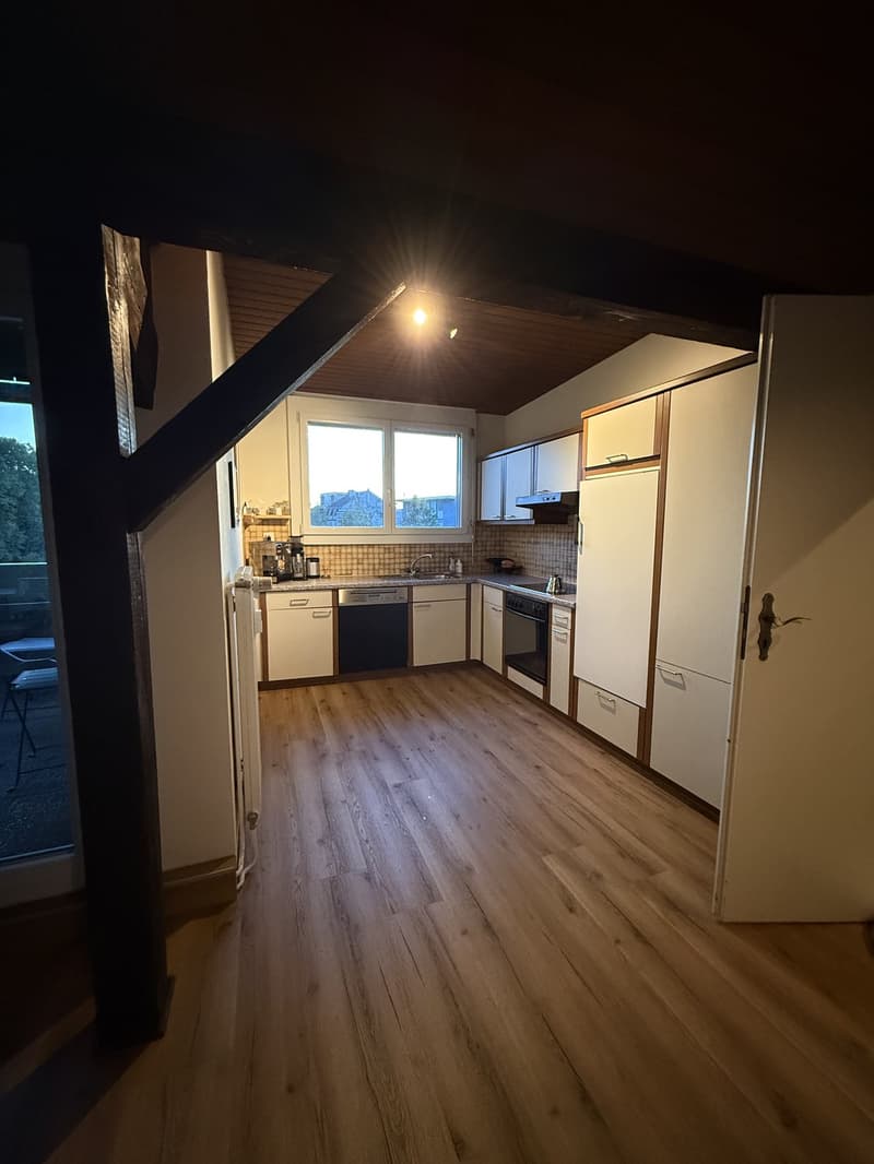 Nachmieter/in gesucht per 1. Dezember 2026 charmante 3-Zimmer-Dachwohnung mit Terrasse und Cheminée (6)