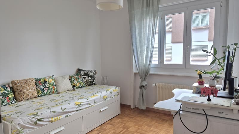 3 pièces Lumineux - Sous-gare - Avec Balcon Sud, Vue montagnes et Garage privé (3)