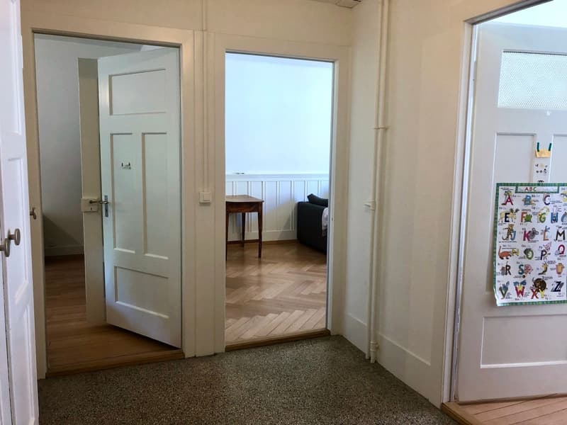 Schöne 4½-Zimmer-Wohnung Nahe Stadelhofen und See, Balkon zum Wald (10)