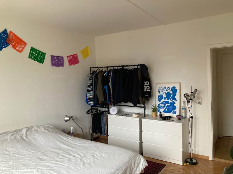 Room for sublet in Wiedikon 3 weeks, Oct. 28, 2026 Nov. 18, 2026 | 750 CHF (6)
