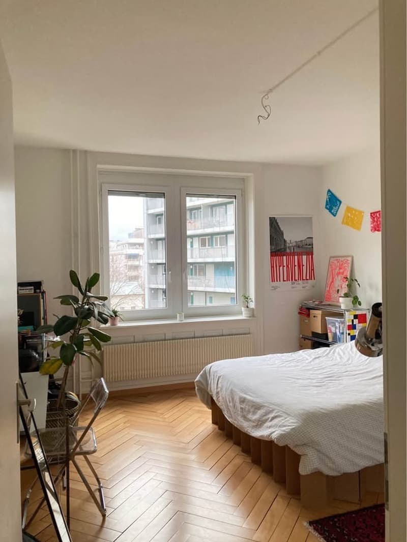 Room for sublet in Wiedikon 3 weeks, Oct. 28, 2026 Nov. 18, 2026 | 750 CHF (7)