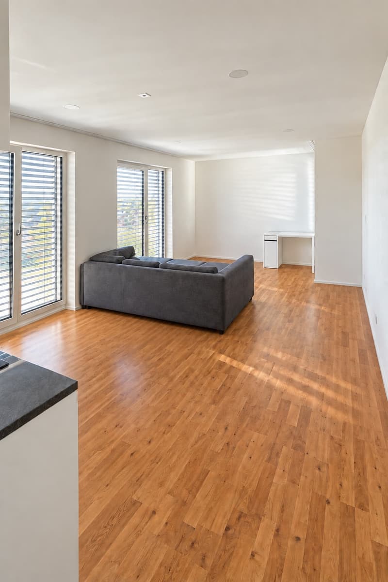 Bright, partially furnished 2.5-room apartment, 54 m², in Zurich-Seebach (1)