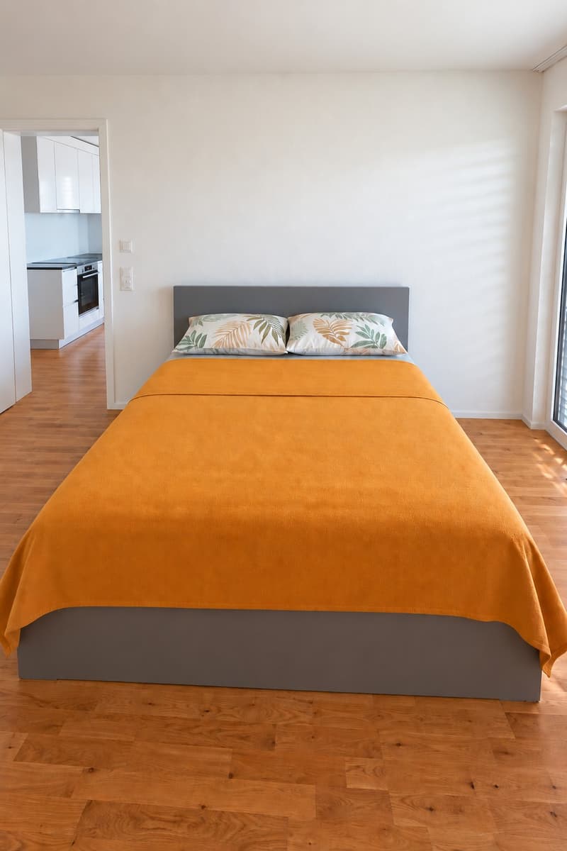 Bright, partially furnished 2.5-room apartment, 54 m², in Zurich-Seebach (4)