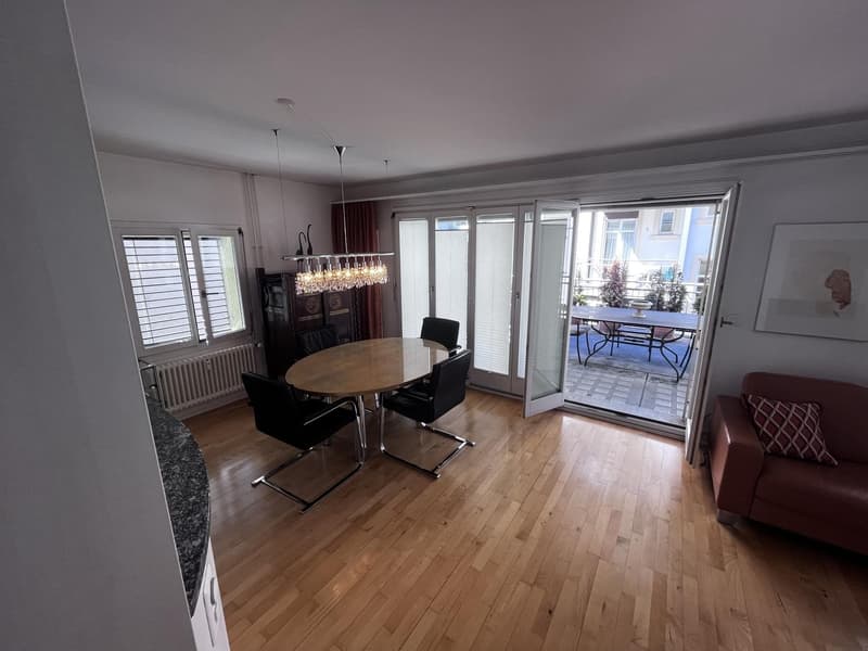 Helle, möblierte 3.5-Zimmer-Wohnung (92 m²) in Enge 5 Min. zu Bahnhof & See (4)