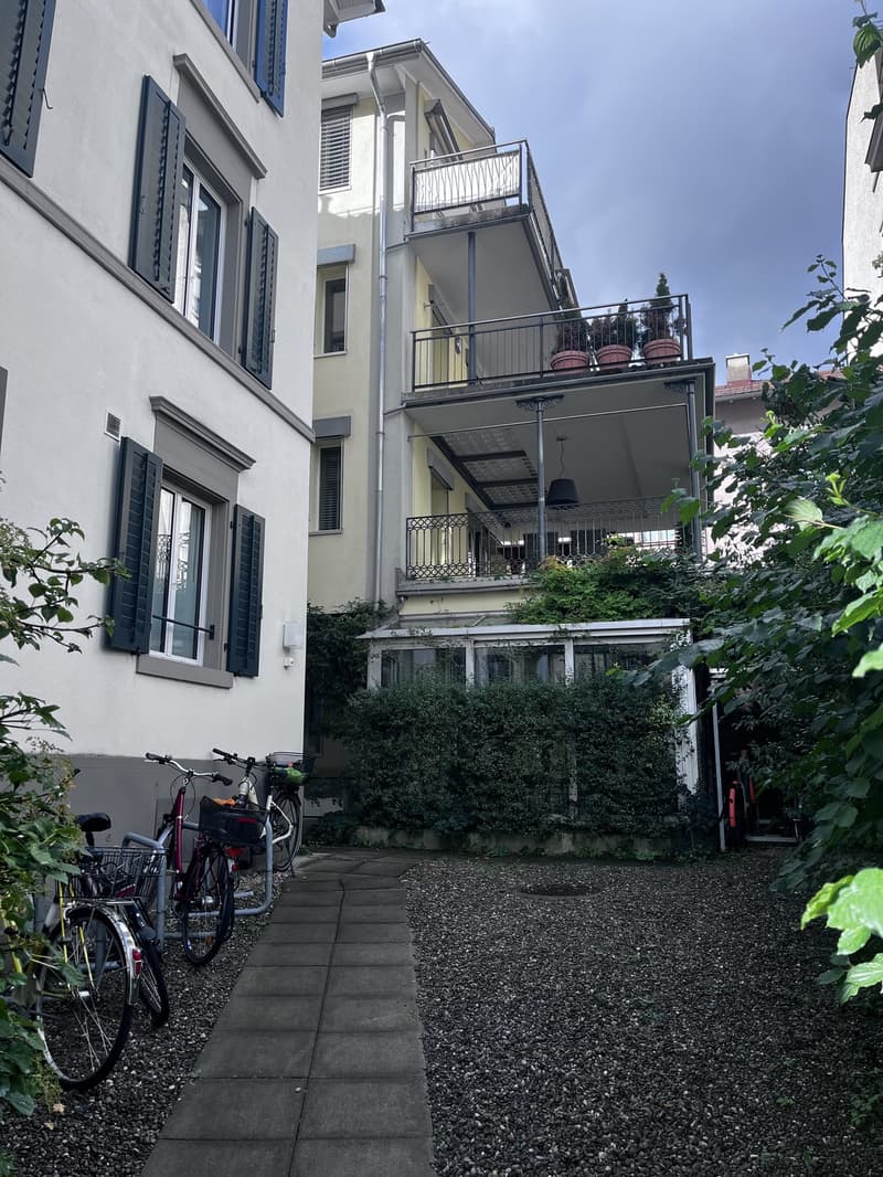 Helle, möblierte 3.5-Zimmer-Wohnung (92 m²) in Enge 5 Min. zu Bahnhof & See (11)