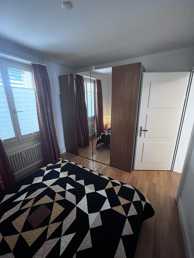 Helle, möblierte 3.5-Zimmer-Wohnung (92 m²) in Enge 5 Min. zu Bahnhof & See (10)