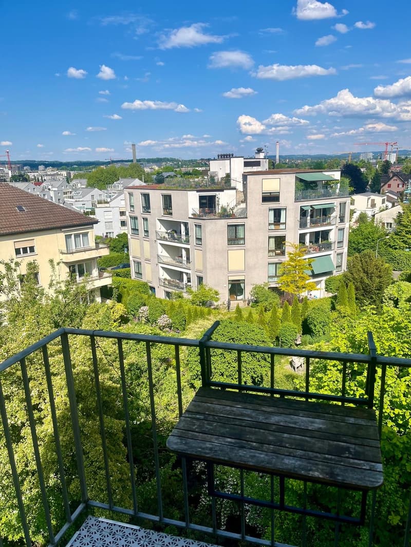Balkon von Küche