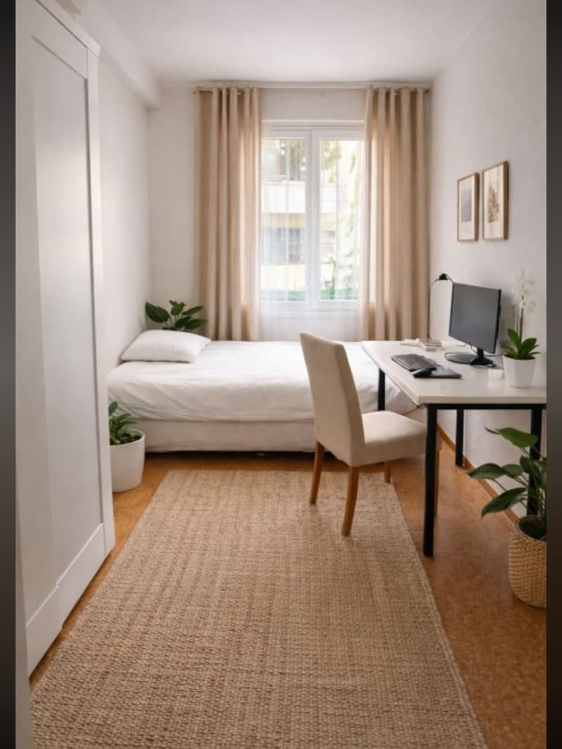 Möbiliert WG zimmer für Frau (1)