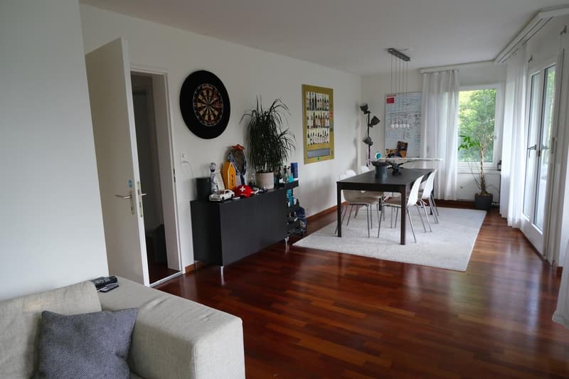 Schönes 13 m² Zimmer in 110 m²-WG am Zürichberg - befristet unterzumieten (2)