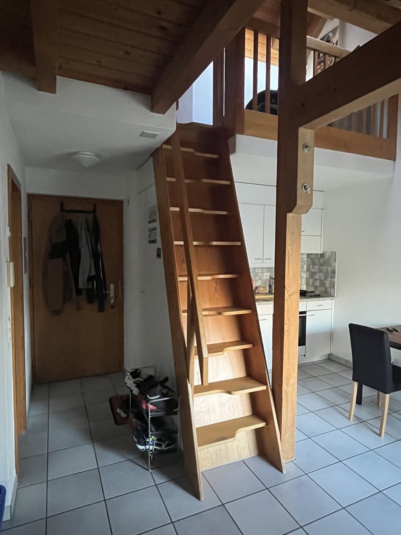 Nachmieter gesucht für gemütliche 2 Zimmer Maisonette-Wohnung per 01.12.2026 in Bad Ragaz (3)