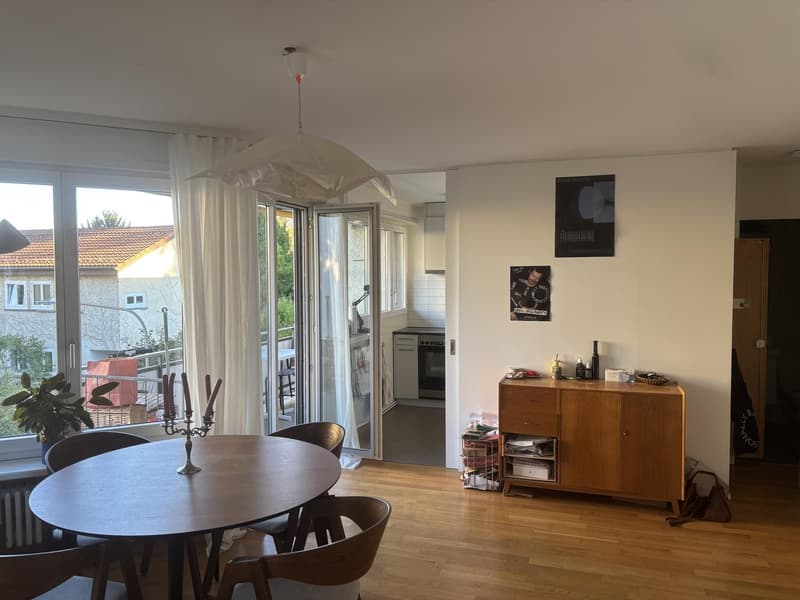 1.5 Zimmer Wohnung in Wollishofen, 5 Gehminuten zum Zürichsee (2)