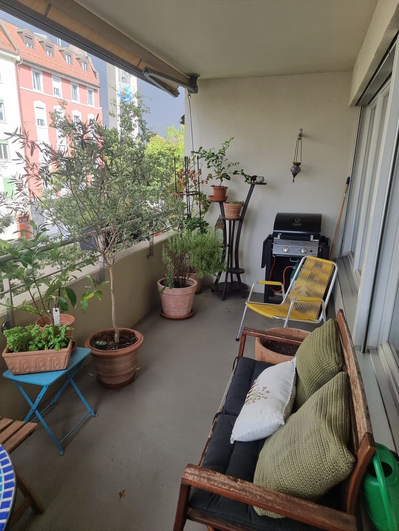 4.5 Zimmer Wohnung zur Untermiete beim Bullingerplatz (Jan.-März 27) (4)