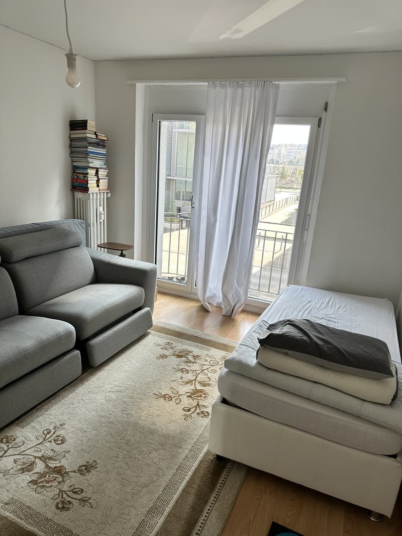 Zentrale 1-Zimmer-Wohnung mit grosser Küche SBB, Uni & Einkaufsmöglichkeiten in der Nähe (2)