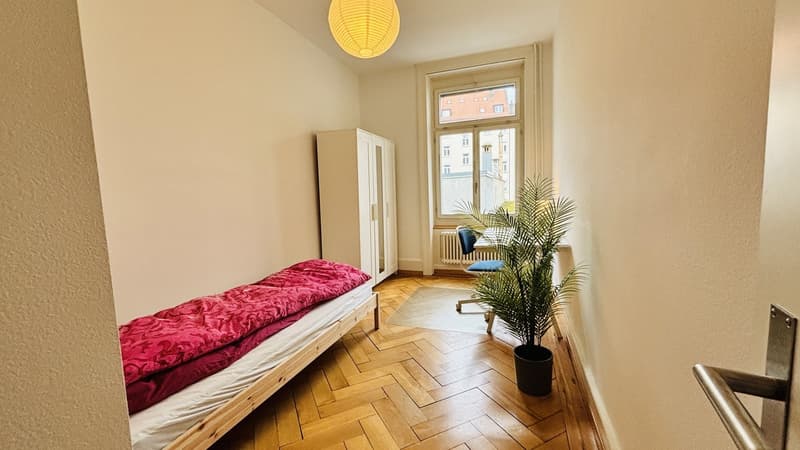 Lovely furnished apartment in student flat, central sunny quiet (Schwalbenstr. 8) (5)