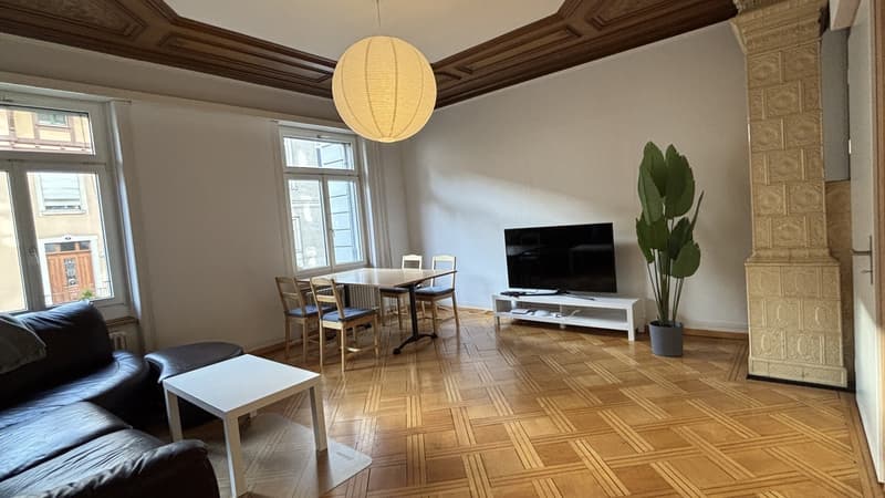 Lovely furnished apartment in student flat, central sunny quiet (Schwalbenstr. 8) (1)