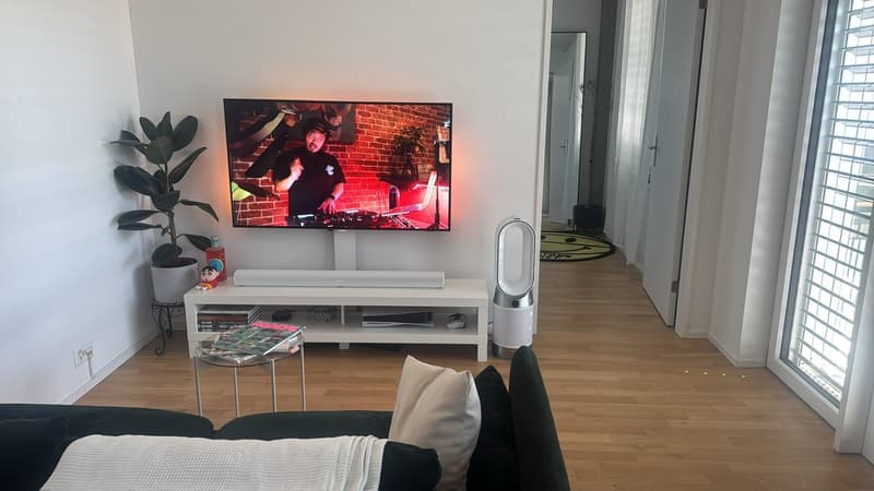 Fully Furnished Living 2.5-Zimmer-Neubau mit Balkon nahe Stettbach. (2)
