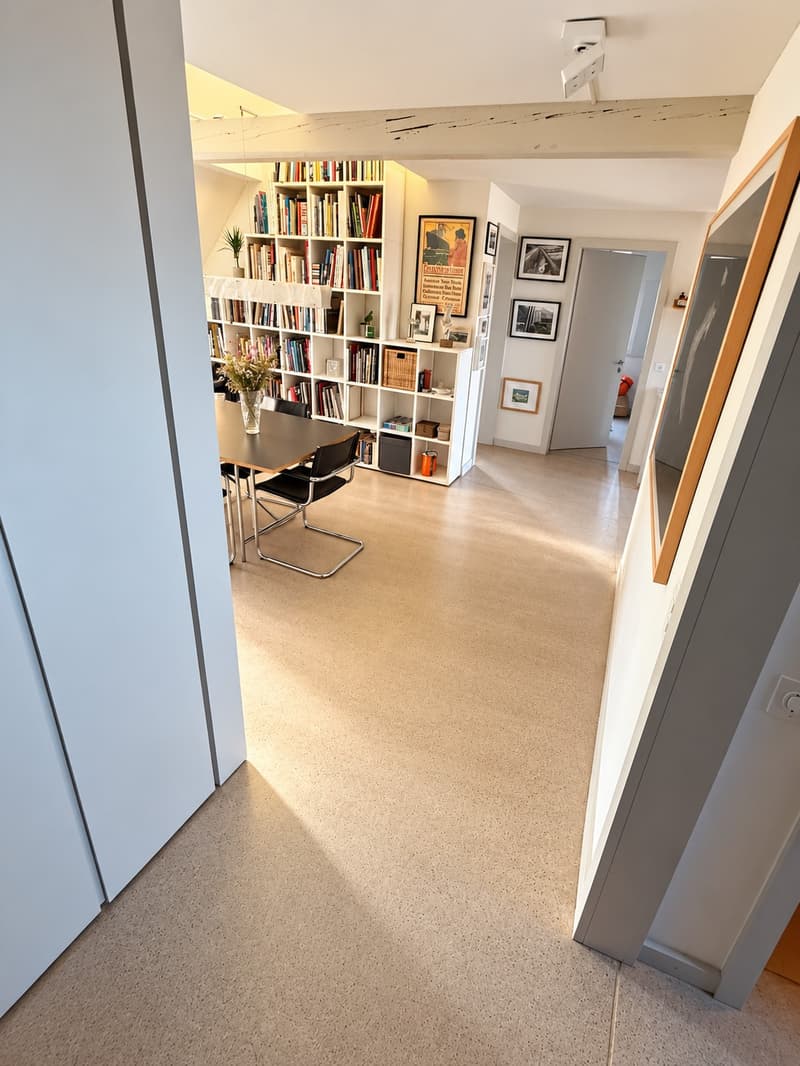 Furnished Penthouse w/ 360 Rooftop in Wiedikon, until April 2027 (3)