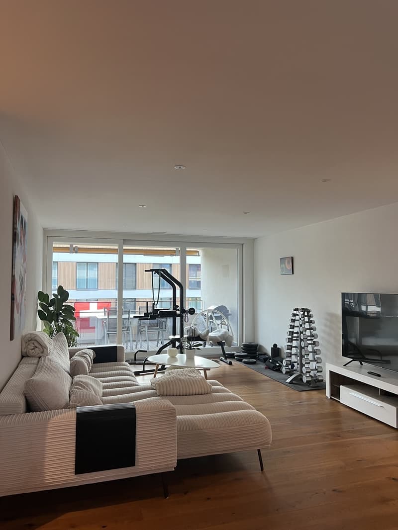Grosszügige, helle 4.5-Zimmer-Wohnung mit grossem Balkon (1)