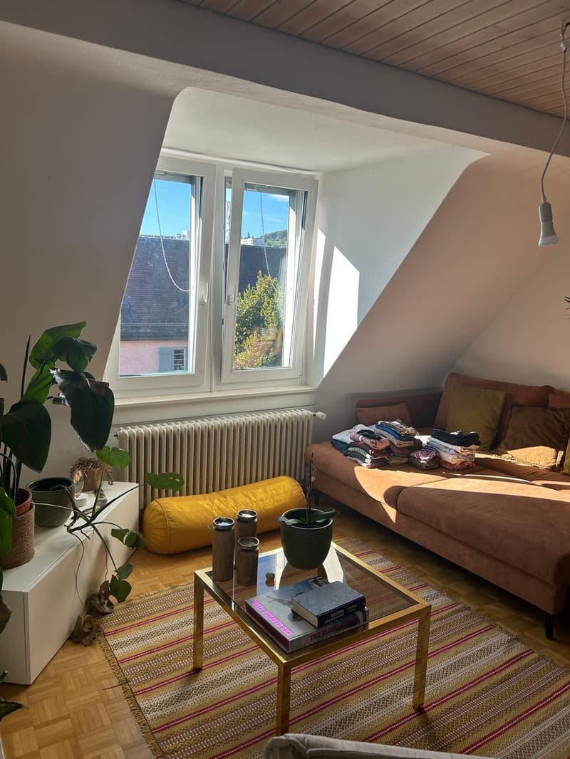 Möblierte Dachwohnung Kreis 5 / Furnished attic flat - 12.10.26 bis 15.01.27 (7)