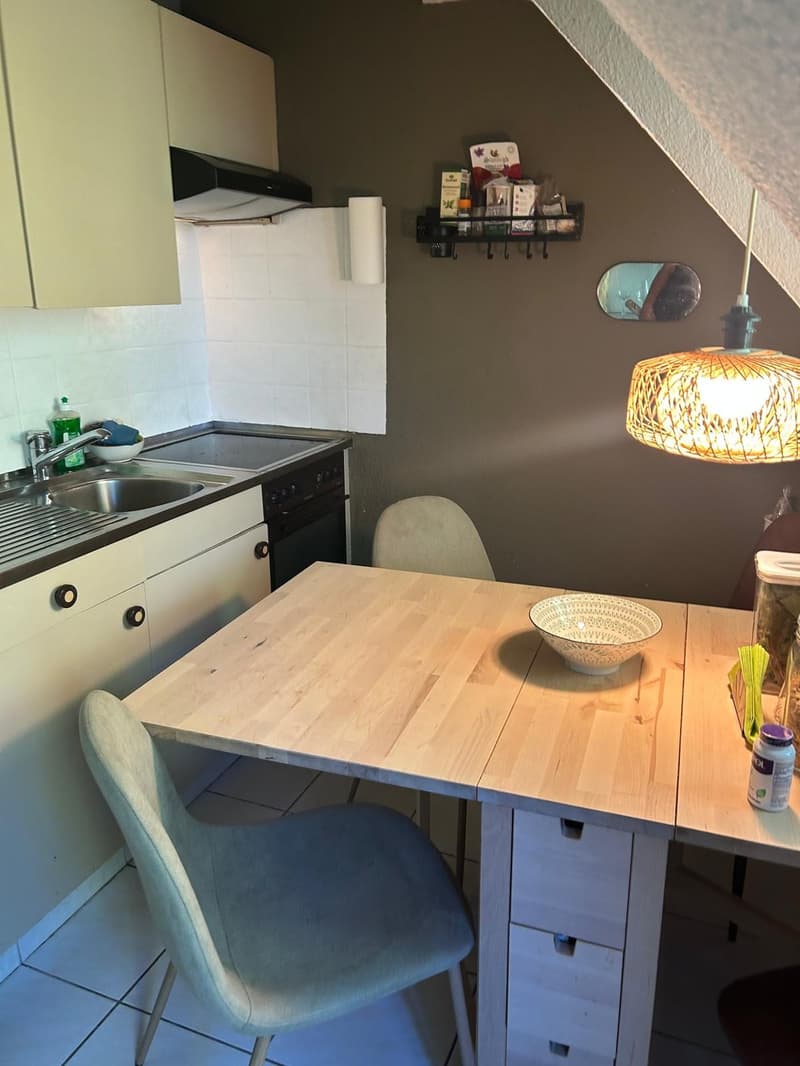 Möblierte Dachwohnung Kreis 5 / Furnished attic flat - 12.10.26 bis 15.01.27 (3)