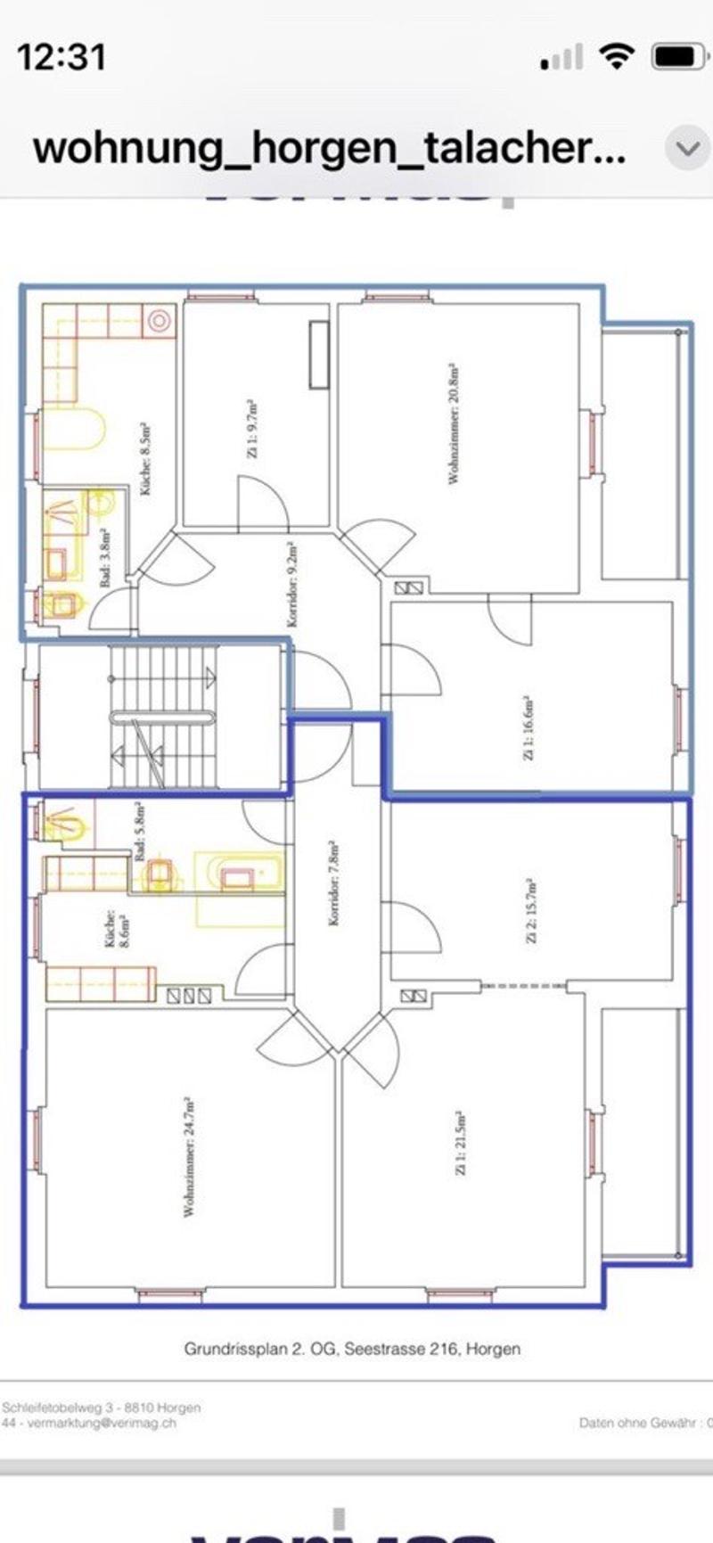 3 ½ rooms apartment, 8810 Horgen (11)