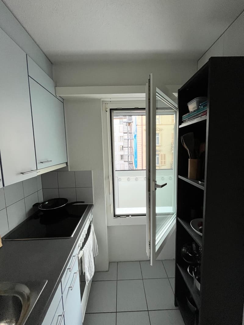 1-Zimmer-Wohnung mit grossem, überdachtem Balkon im Zentrum von Luzern (6)