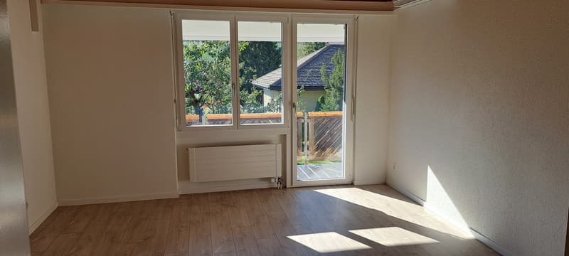Hell, ruhig, frisch renoviert: 2.5-Zimmer-Wohnung mit Balkon und Gartensitzplatz (4)