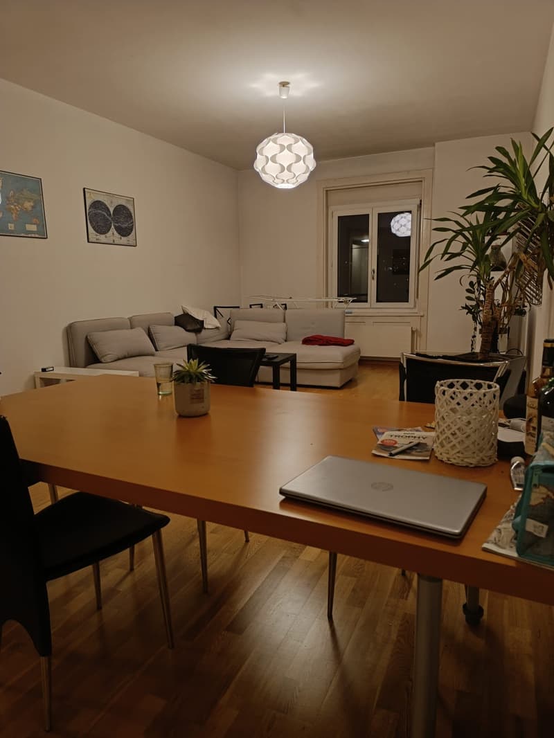 Grosses WG-Zimmer mit Einbauschrank (2)