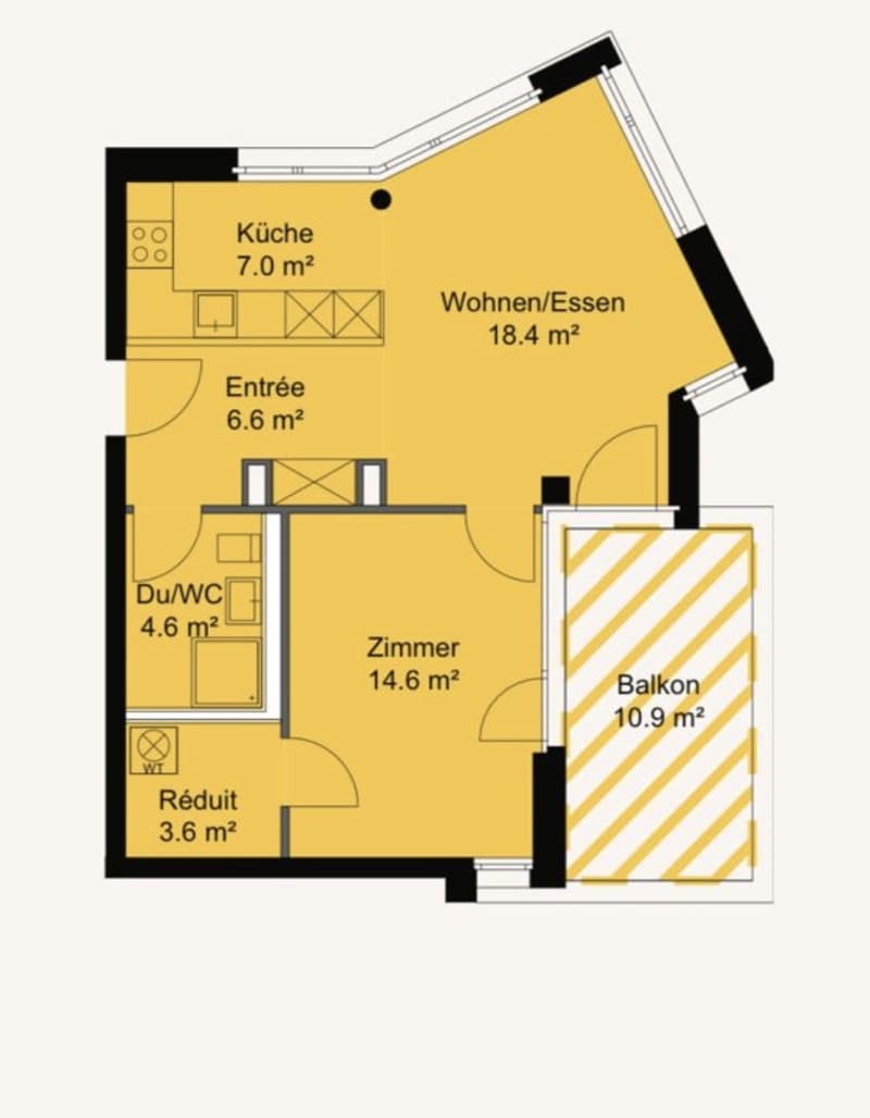 2.5-Zimmer-Wohnung in Zürich Manegg (2)