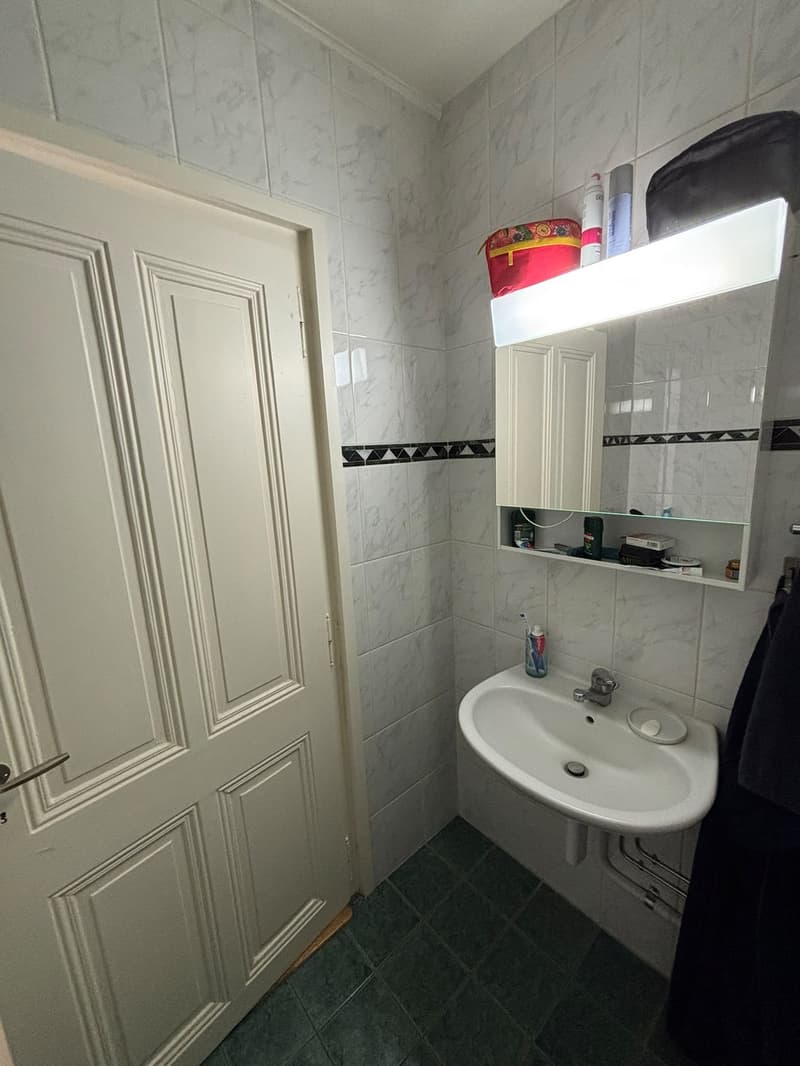 Charmant 3 pièces lumineux avec parquet et cuisine séparée  Genève (8)