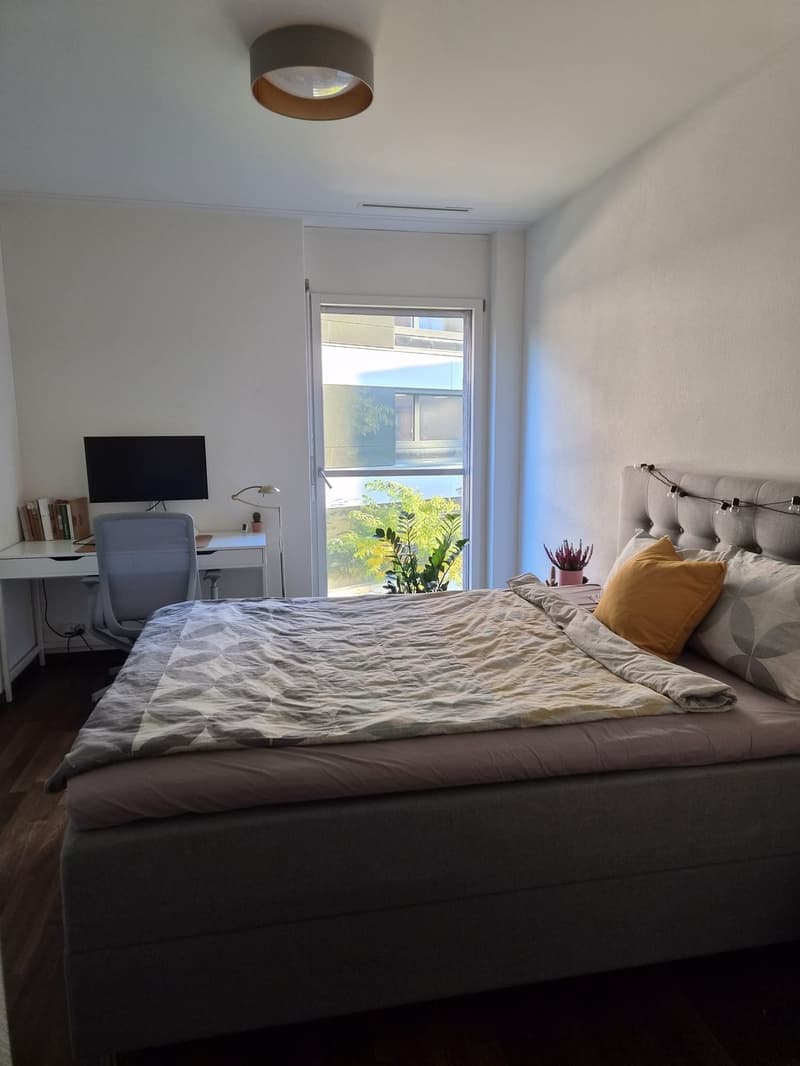 Furnished room in a 3.5 shared apartment (3)