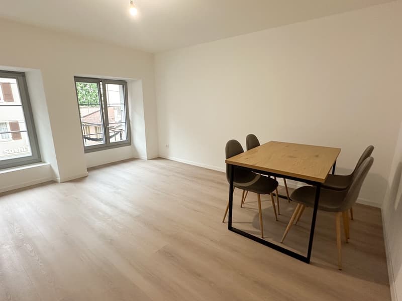 Bel appartement 2,5 pièces rénové avec grand jardin et terrasse Peseux (7)