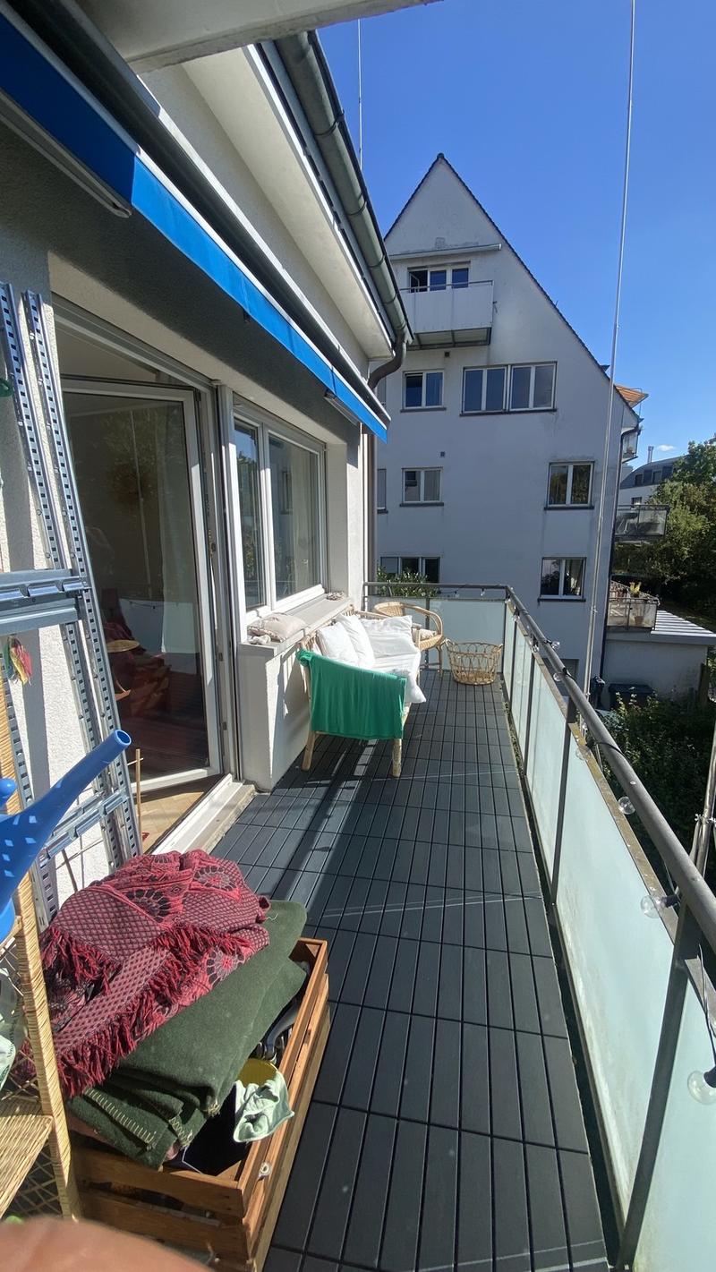 schönes und helles 23 Qm. Zimmer inkl. Balkon nahe Toblerplatz, befristet bis 31.03.2027, mit Option auf Verlängerung (6)