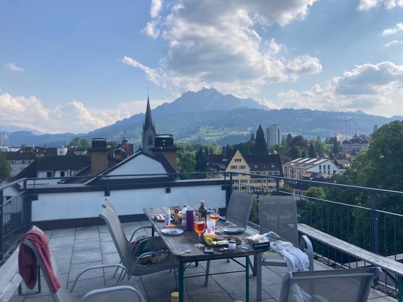 Dreizimmerwohnung mit Gemeinschaftsdachterrasse (2)