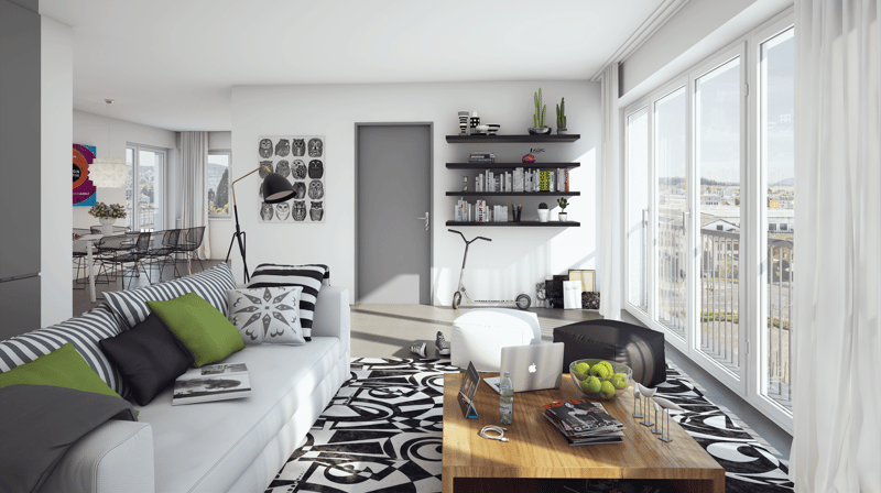 Helle und moderne 3.5 Zimmerwohnung an zentraler Lage (2)